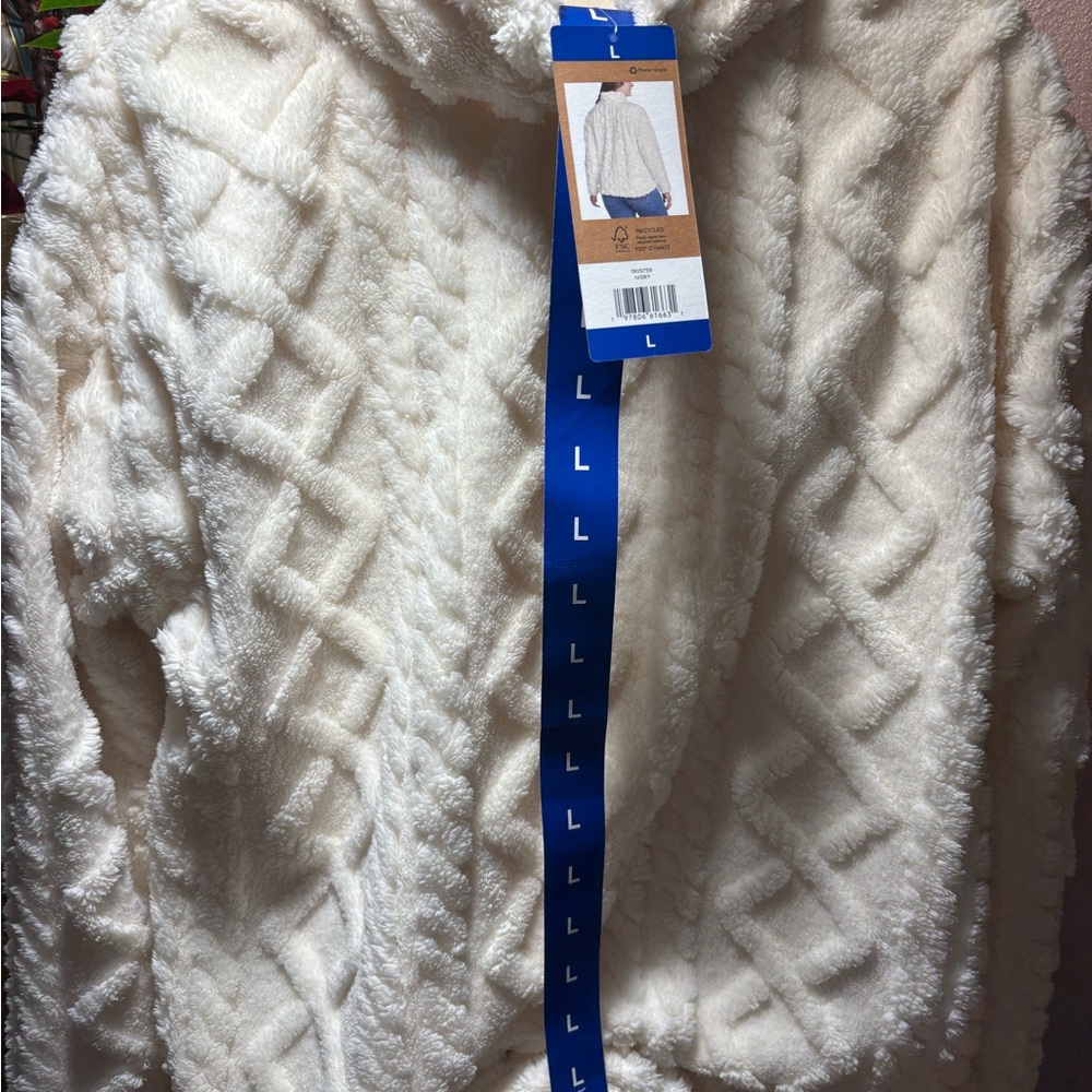 Eddie Bauer Cable Fleece Pullover